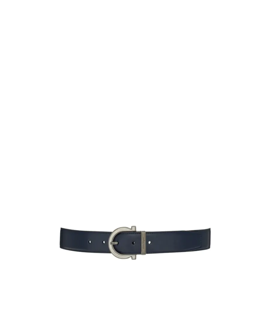 Logo Engraved Buckle Belt