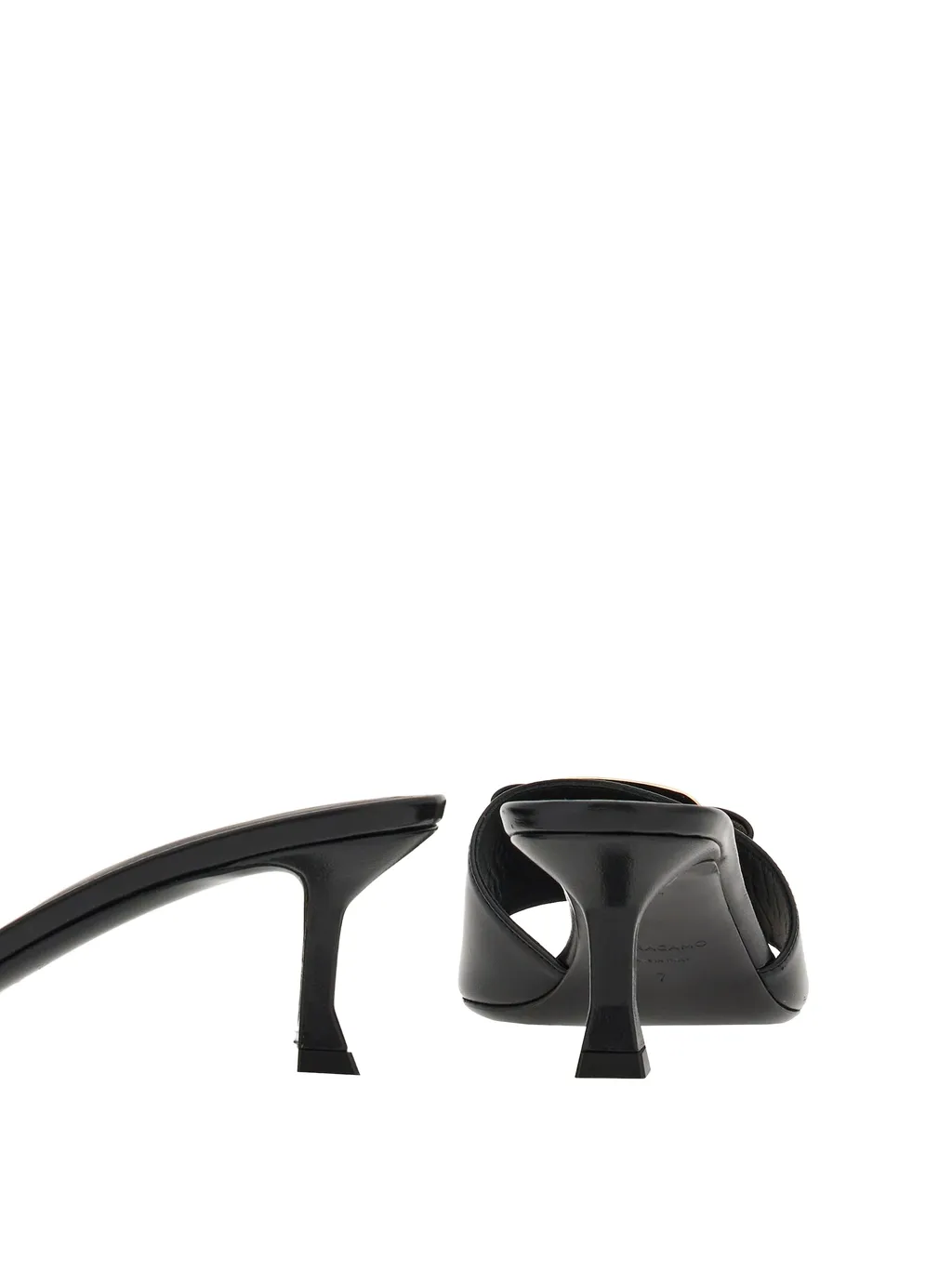 Bow-Detailed Slip-On Sandals