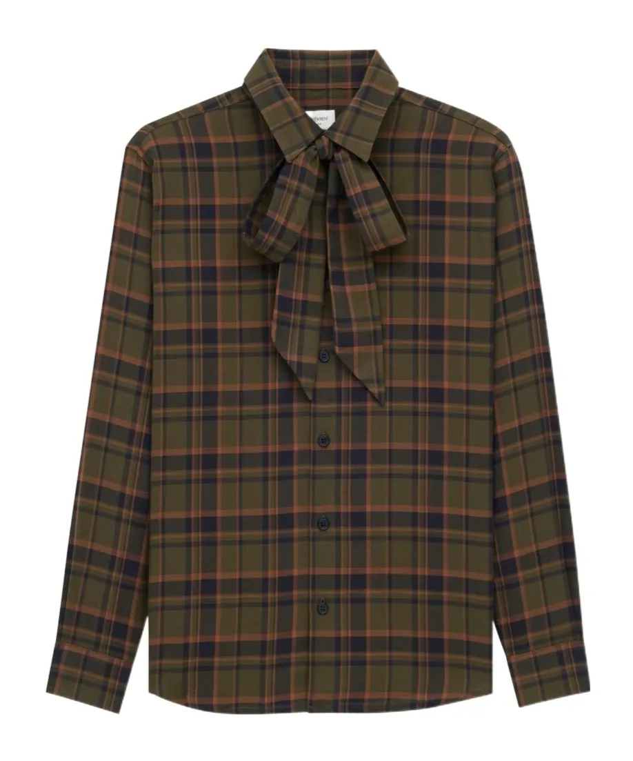 Cassandre LavalliÈRe Shirt In Cotton Plaid