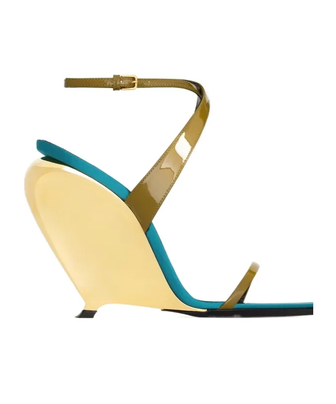 Tallulah Wedges In Patent Leather