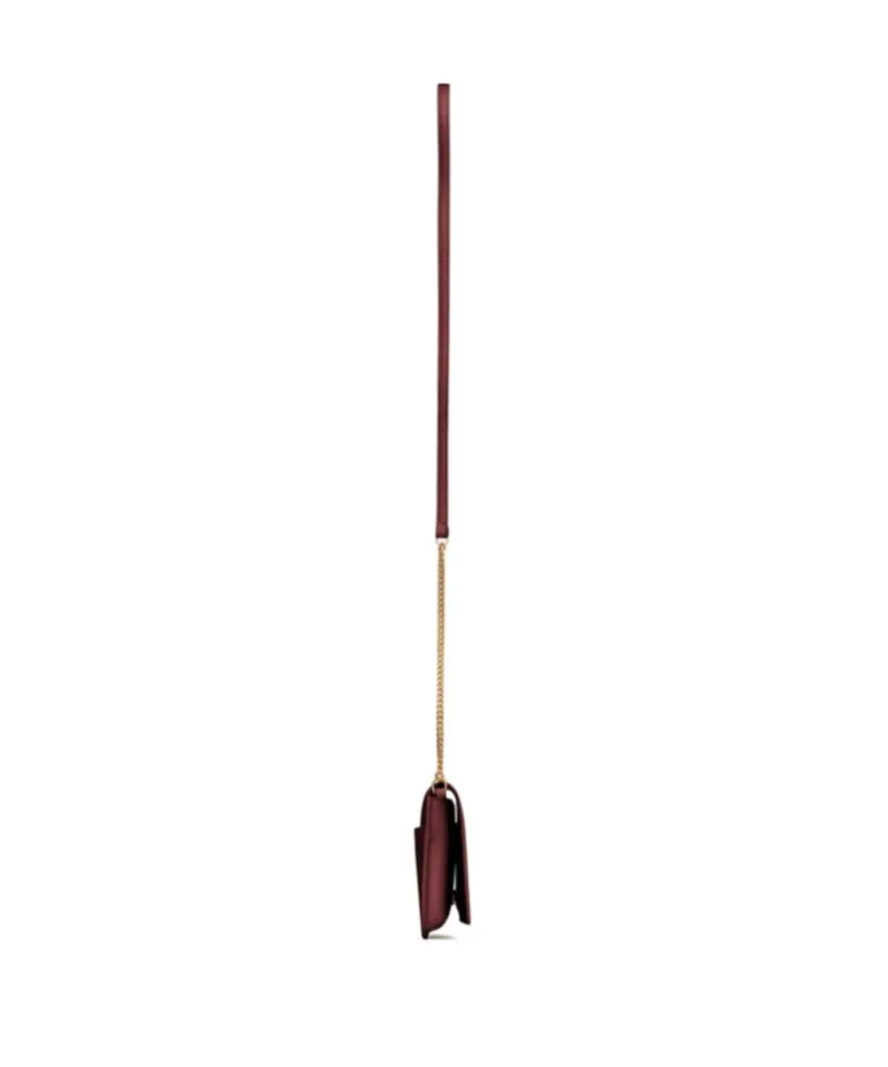 Cassandre Phone Holder In Smooth Leather