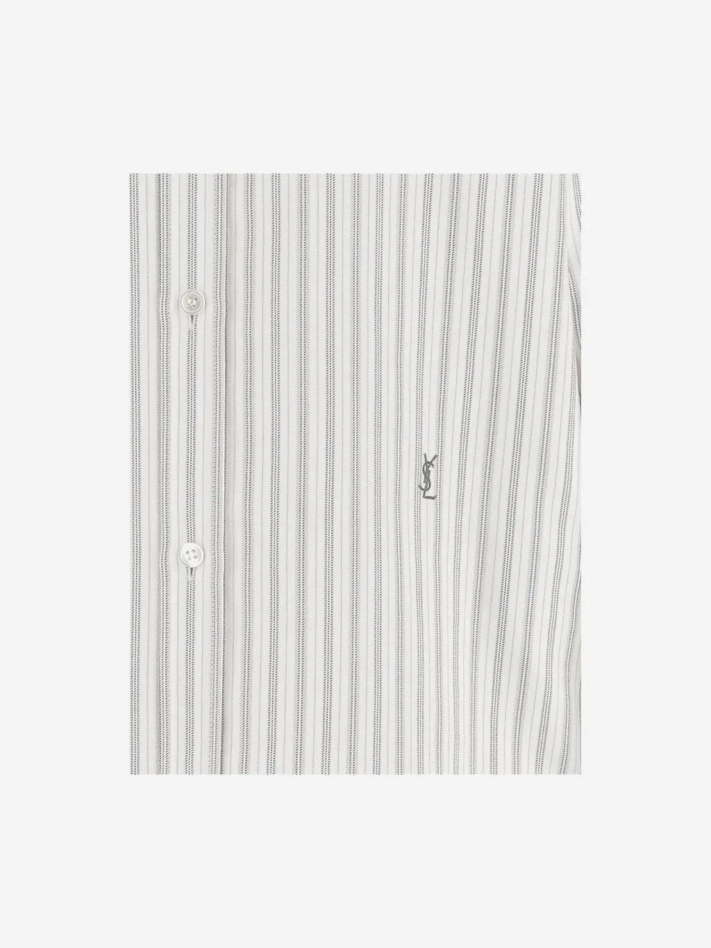 Striped Button-Up Shirt