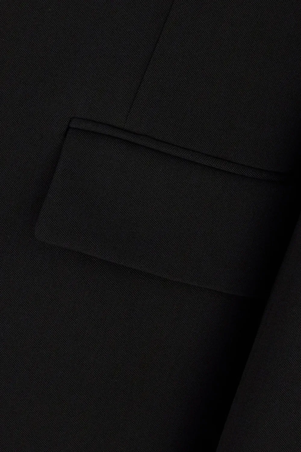 Shawl-Lapel Single-Breasted Blazer