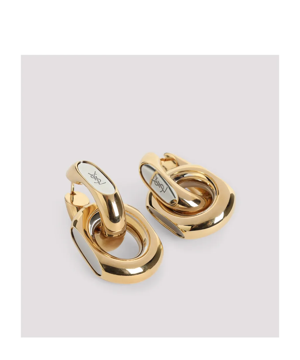 Logo Engraved Earrings