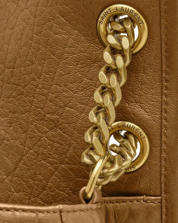 Niki Logo Plaque Shoulder Bag