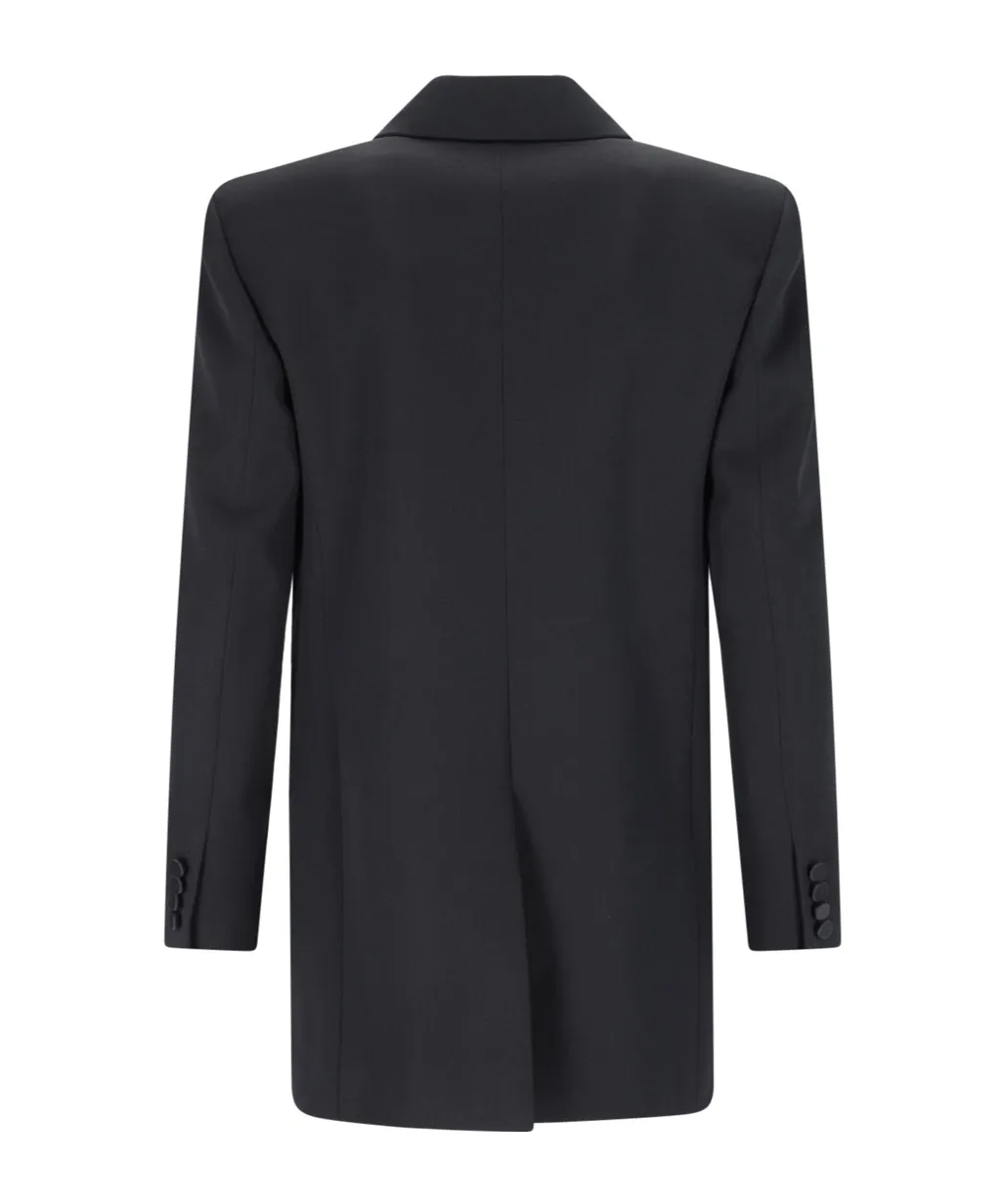 Double-Breasted Tuxedo Jacket
