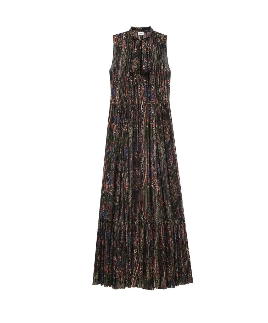 LavalliÈRe Sleeveless Dress