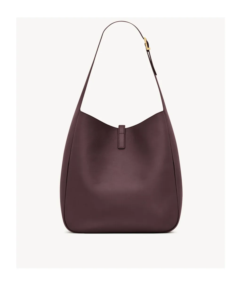 Le 5 à 7 Logo Plaque Large Shoulder Bag