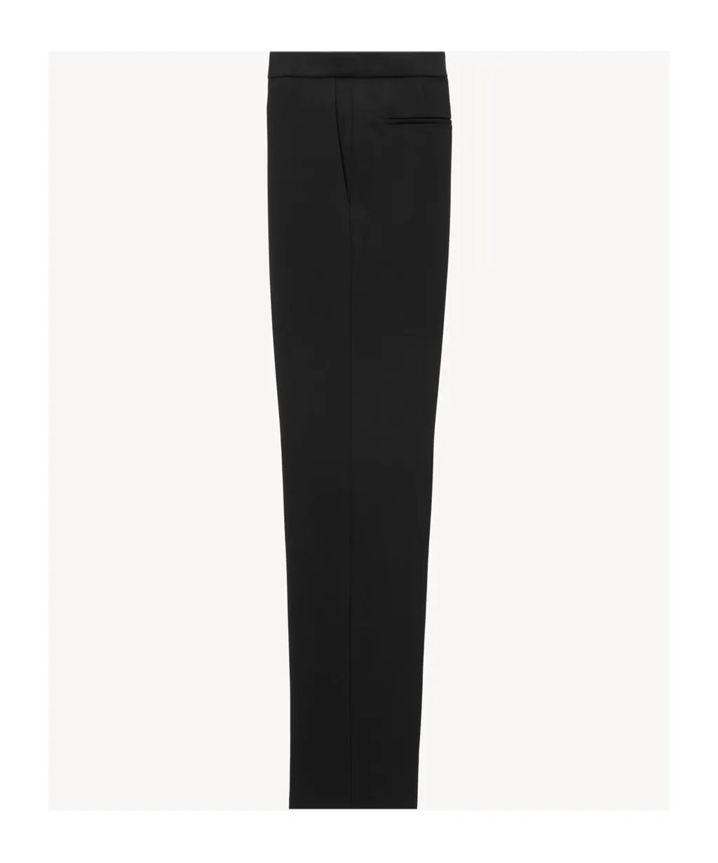 Mid-Rise Slim-Fit Pants