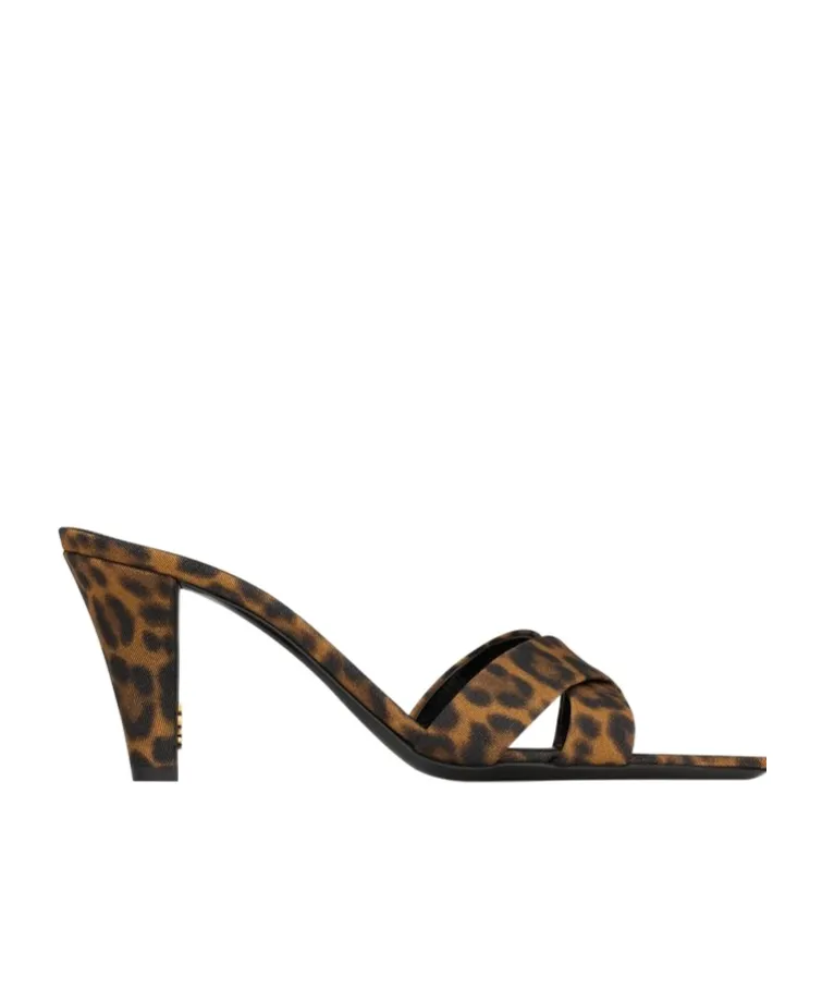 Jill Leopard Mules