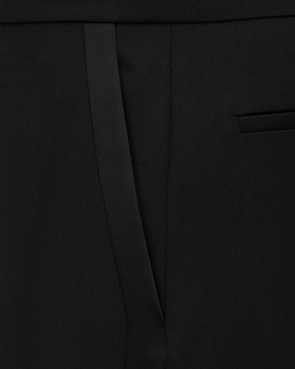 Wide Leg Tuxedo Pants