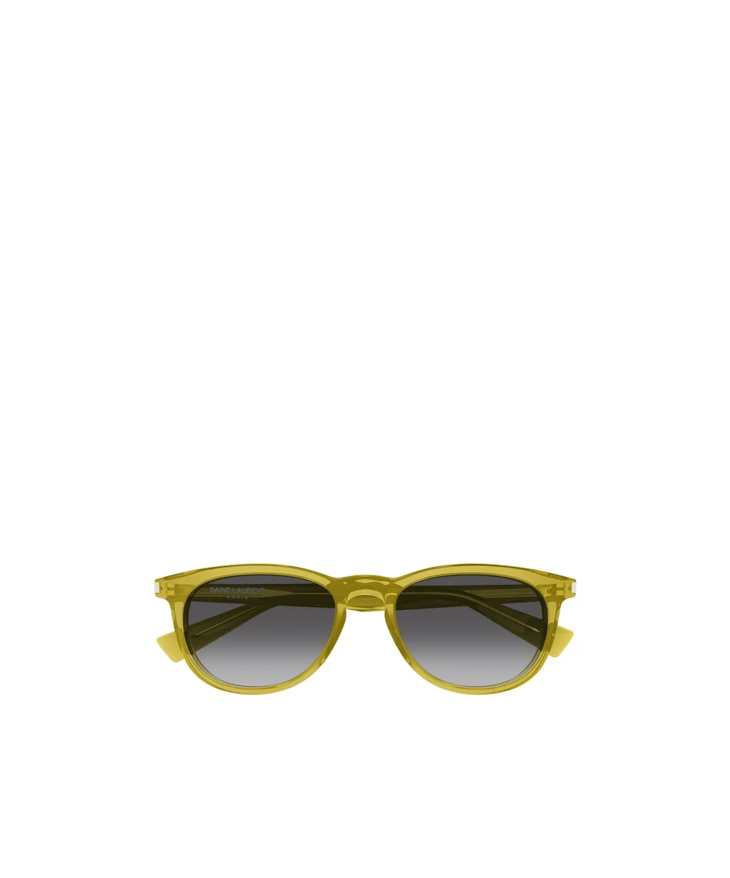 Oval-Frame Sunglasses