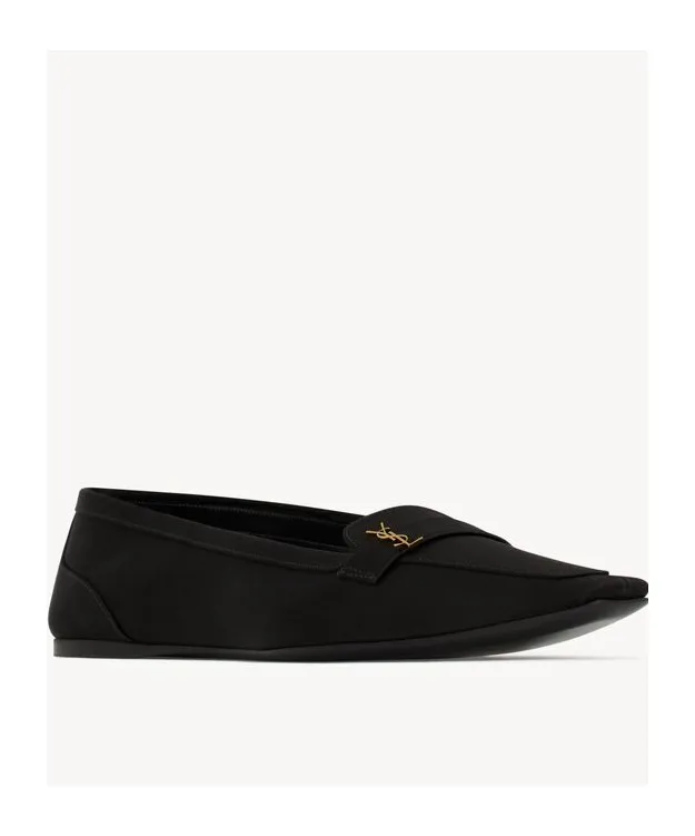 Poppy Ballerinas In Satin Crepe