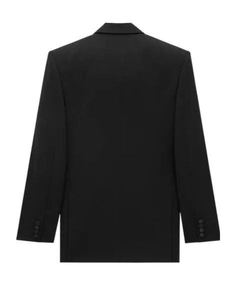 Double-Breasted Tuxedo Jacket