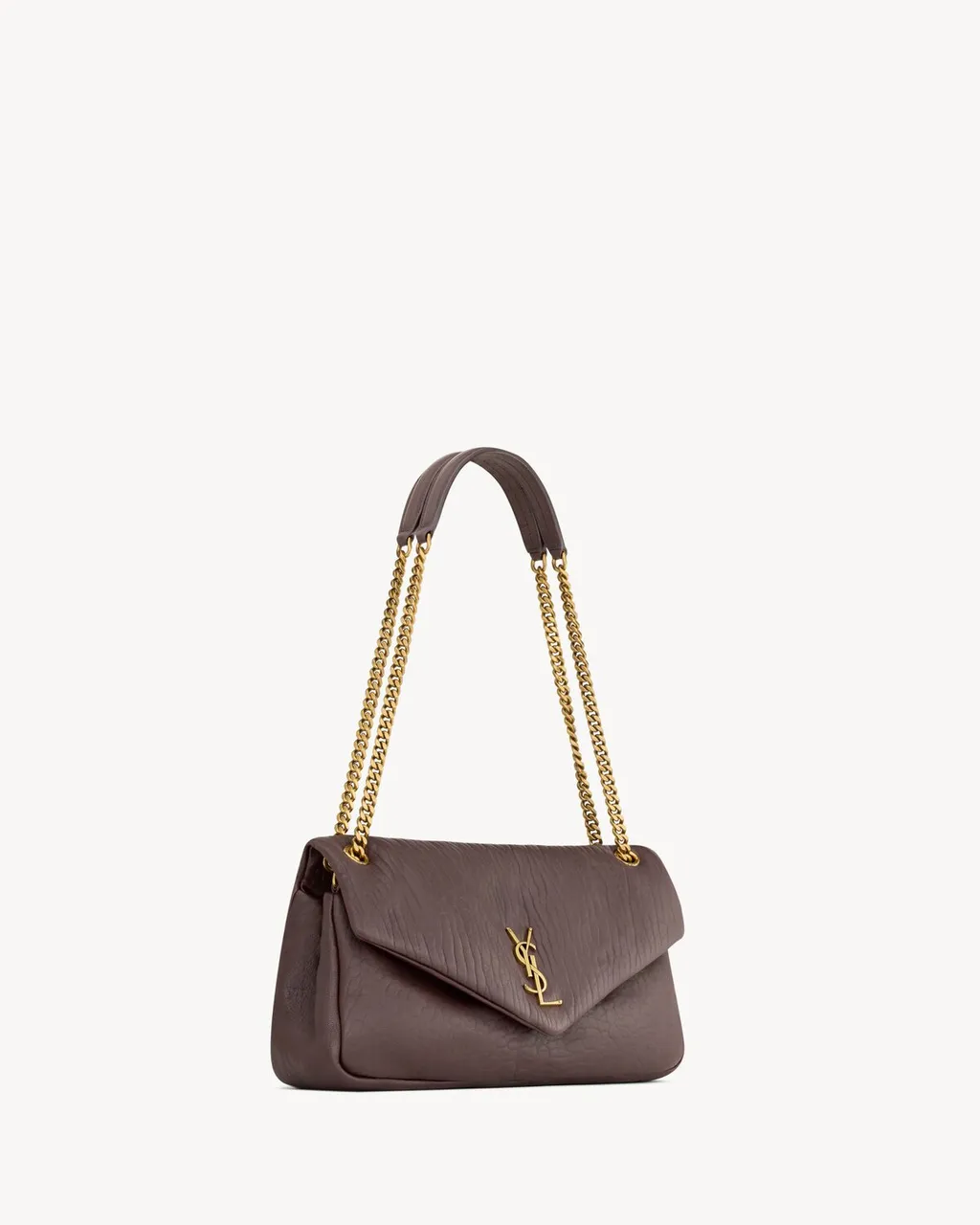 Calypso Logo Plaque Medium Shoulder Bag