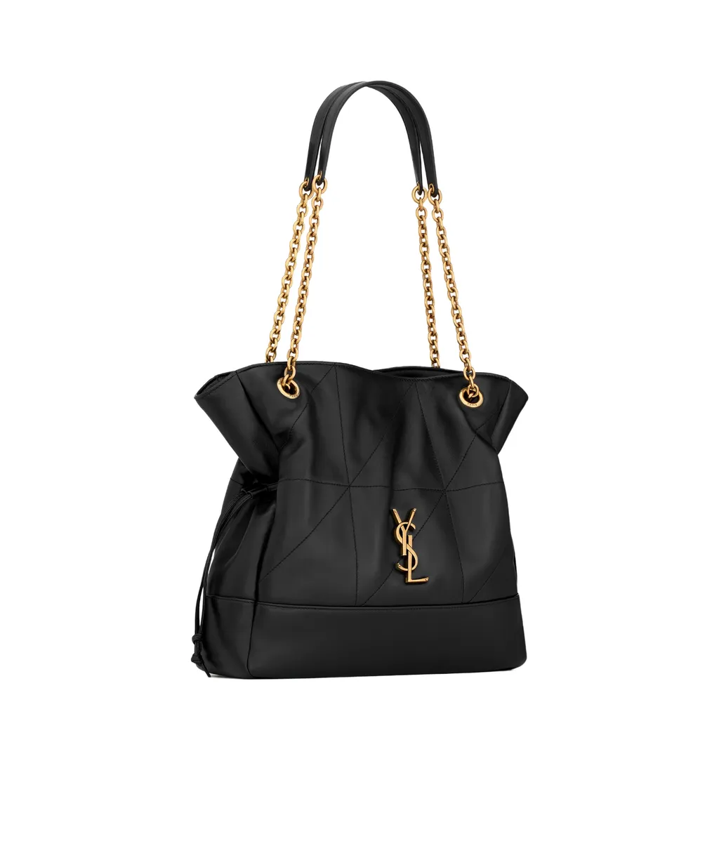 Jamie Logo Plaque Small Shopping Bag