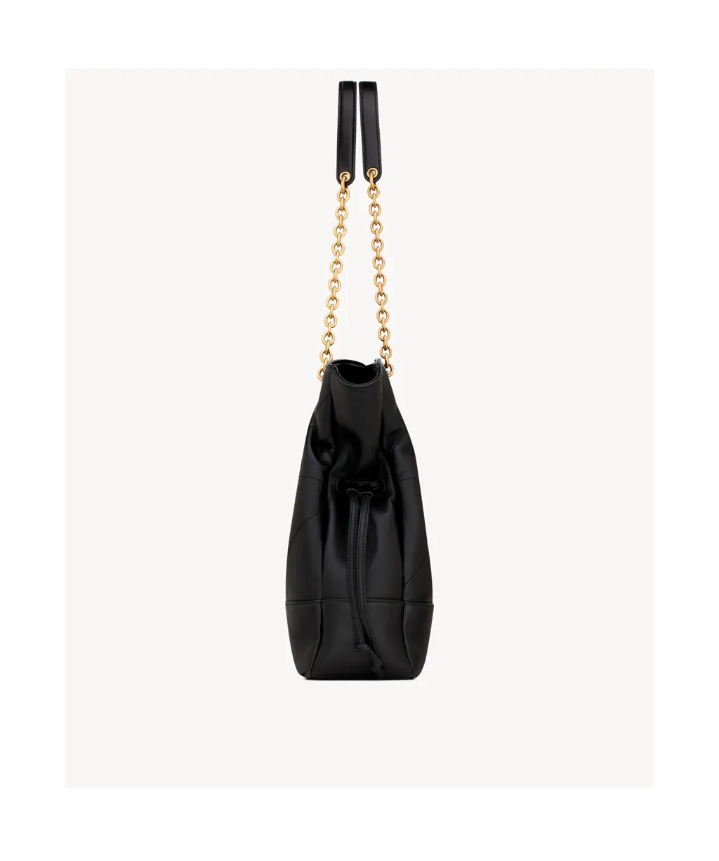 Jamie Logo Plaque Small Shopping Bag