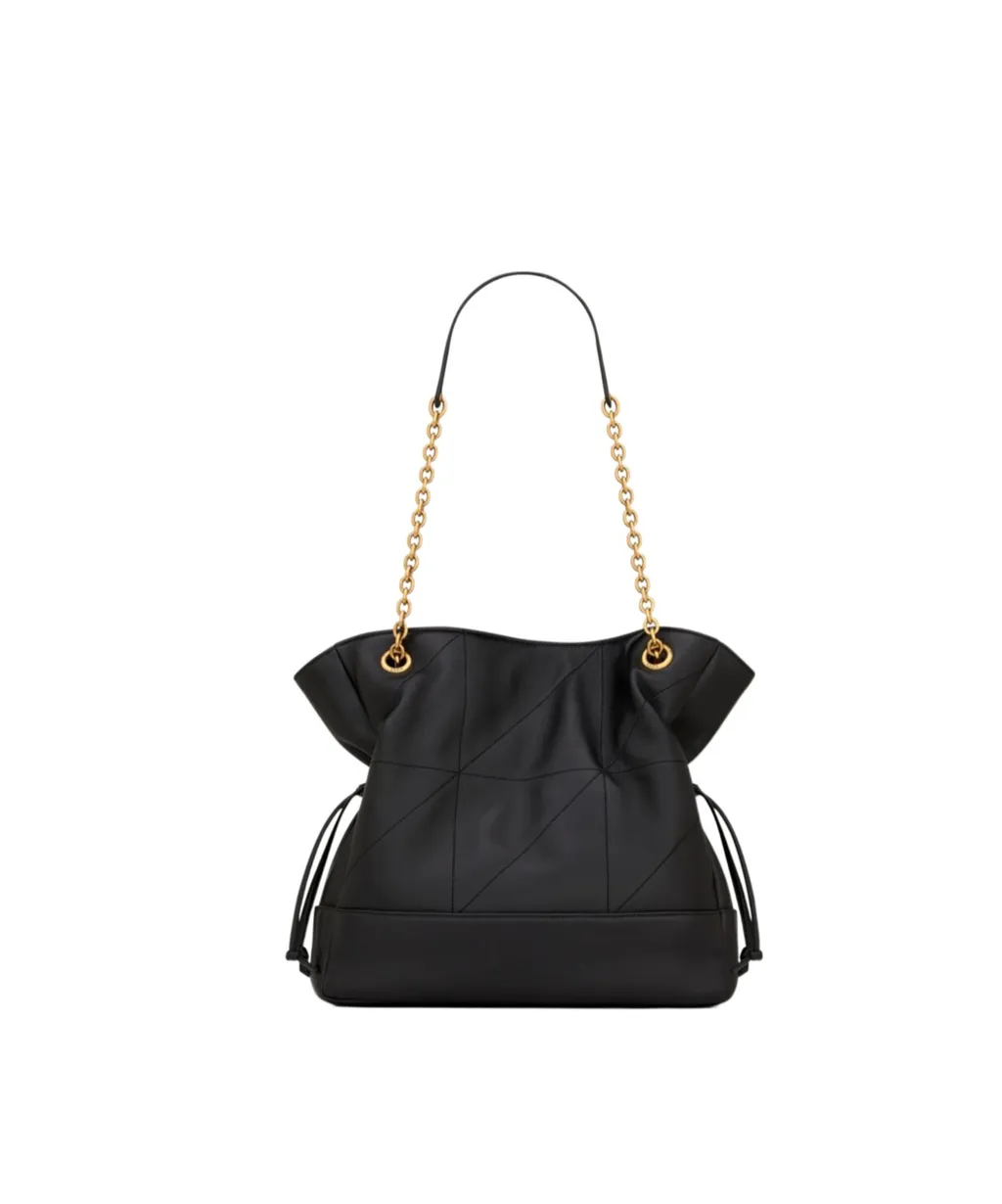 Jamie Logo Plaque Small Shopping Bag