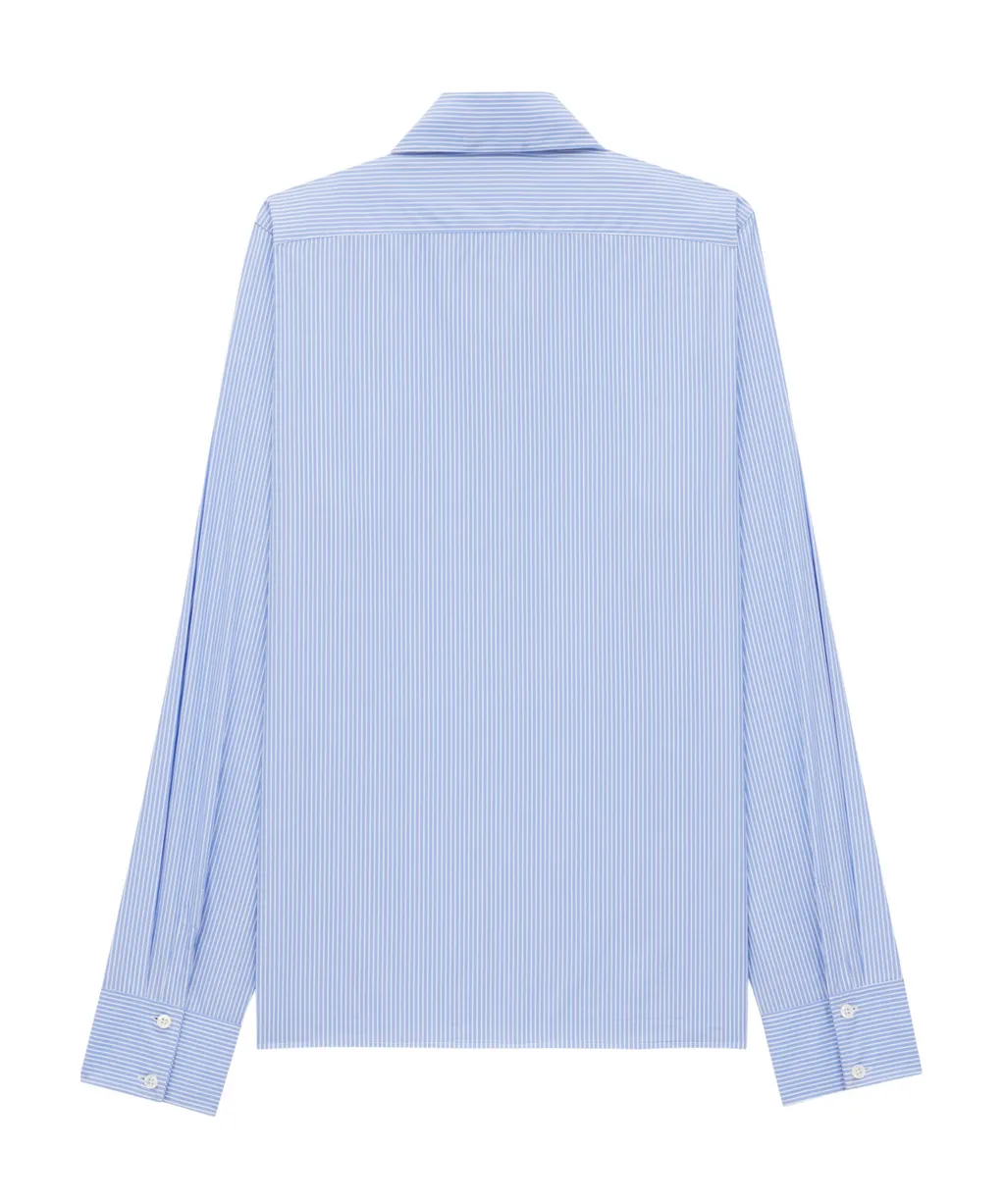 Cassandre Striped Button-Up Shirt
