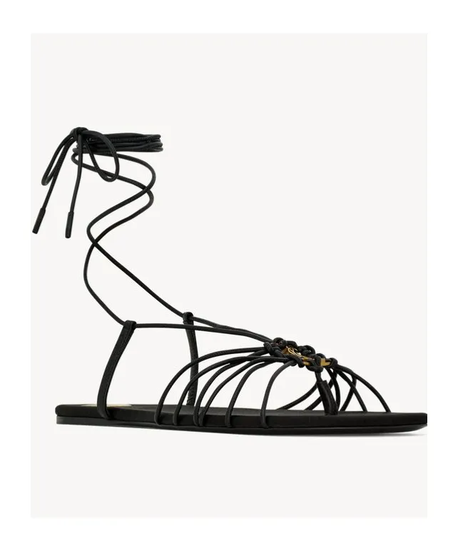 Babylone Sandals In Smooth Leather