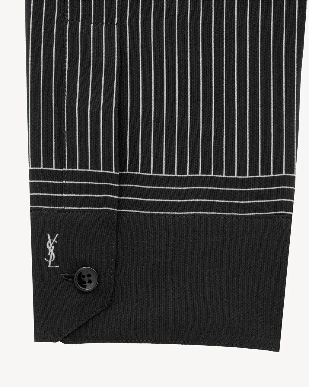 Cassandre Shirt In Striped Silk