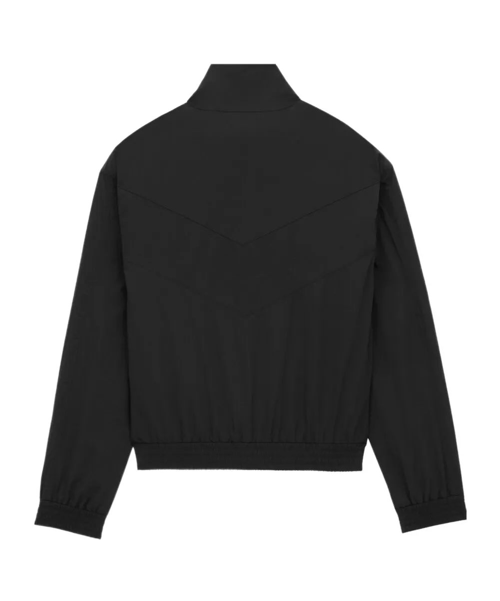 Logo Embroidered Zip-Up Blouson