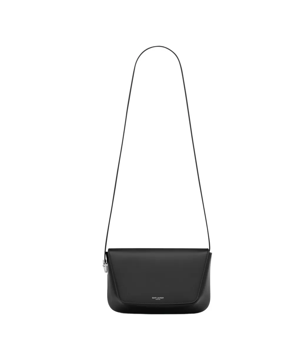 Foldover Top Small Crossbody Bag