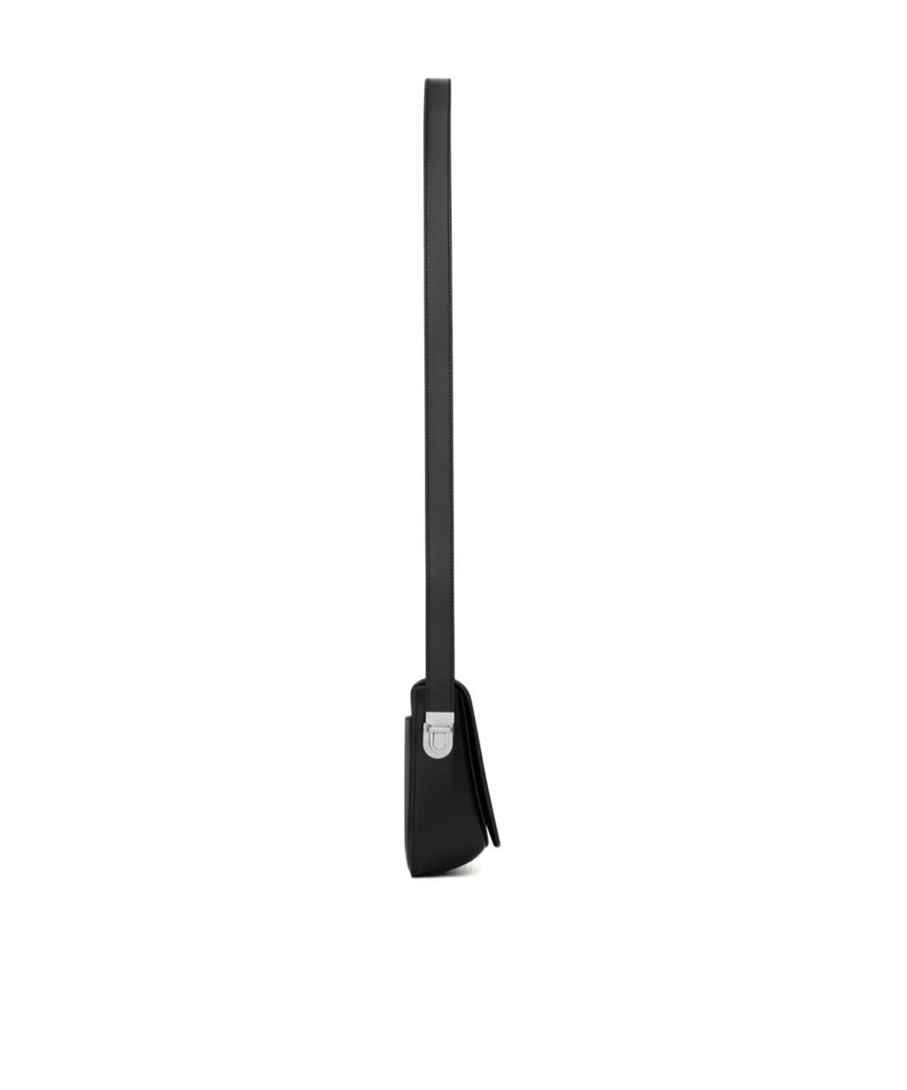 Foldover Top Small Crossbody Bag