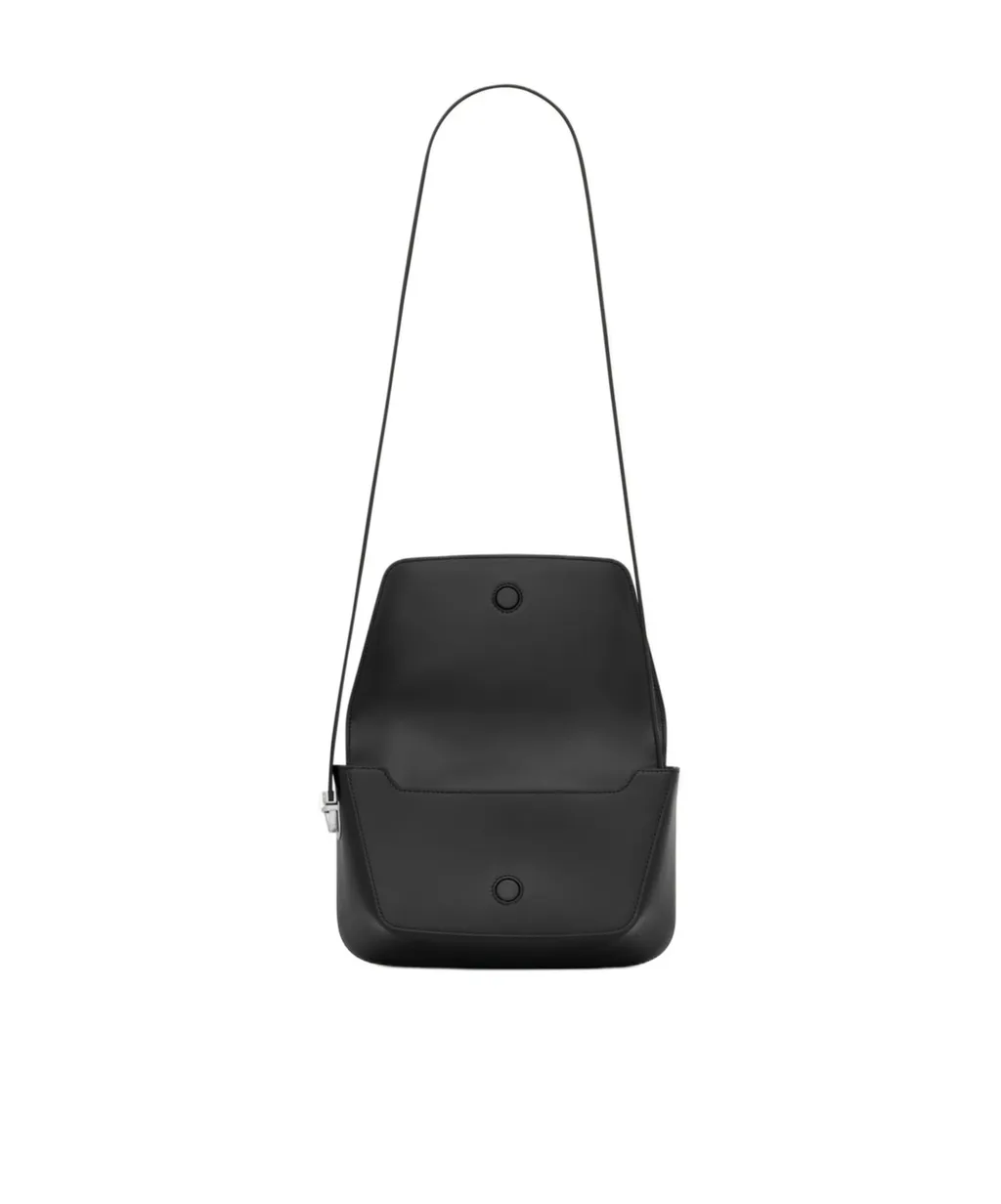 Foldover Top Small Crossbody Bag