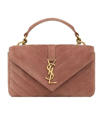 College Mini Suede Bag