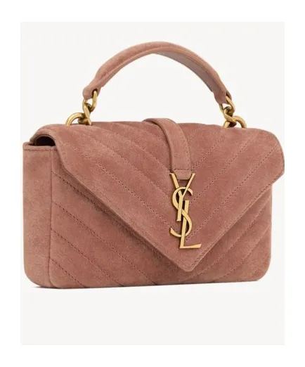 College Mini Suede Bag