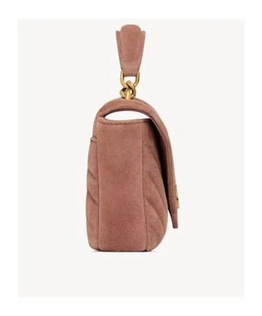 College Mini Suede Bag