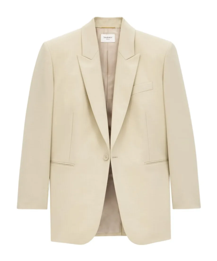 Single-Breasted Long-Sleeved Jacket