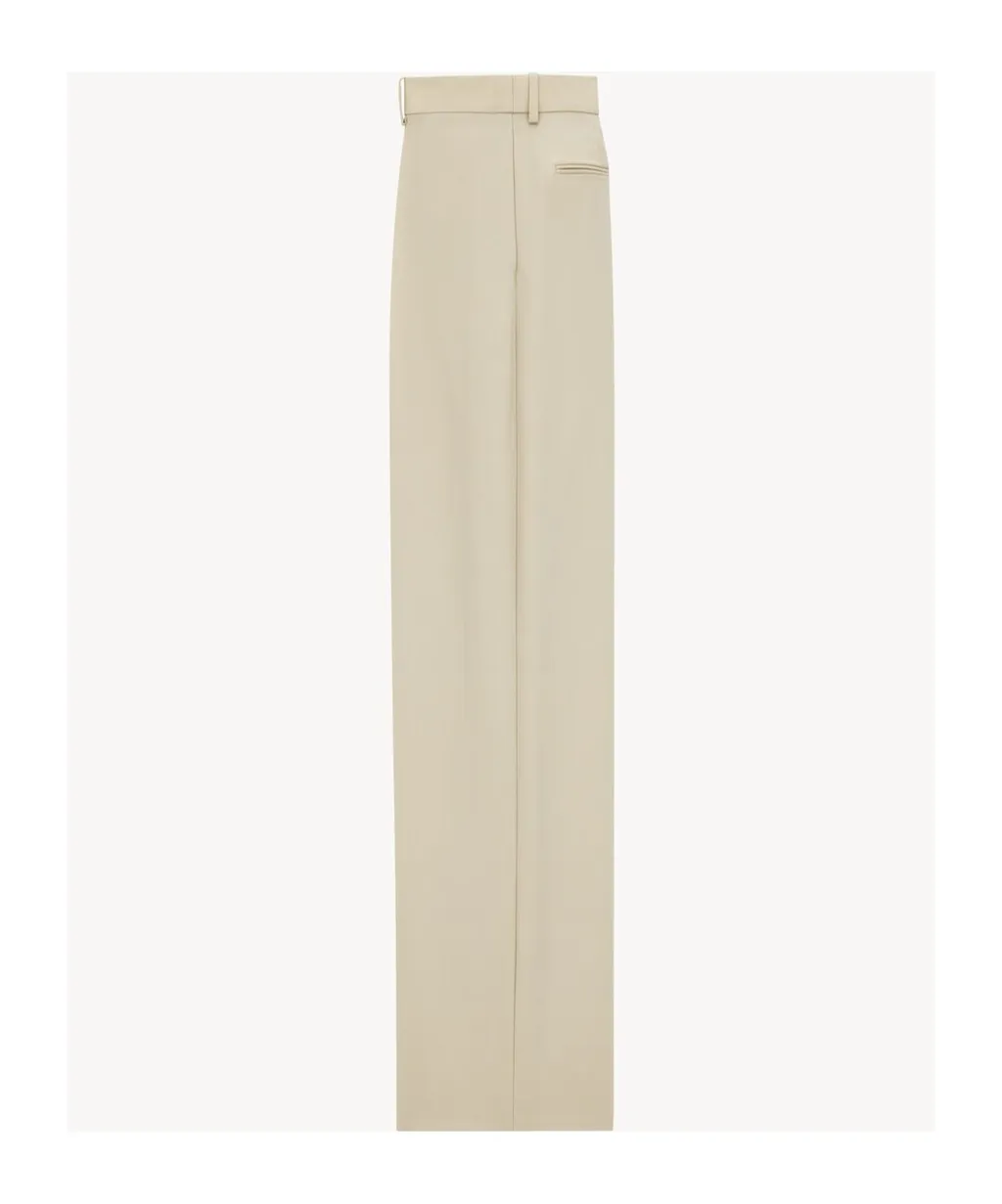 Mid-Rise Tailored Pants