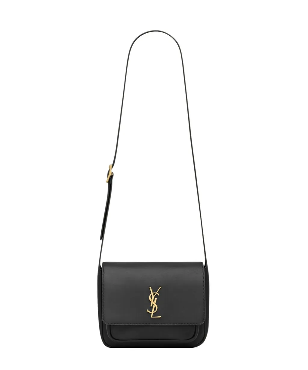 Niki Logo Plaque Satchel Bag