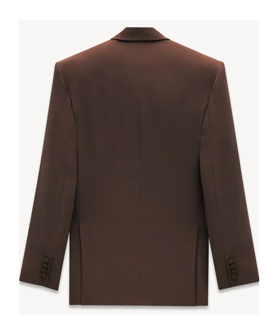 Oversized Double-Breasted Jacket