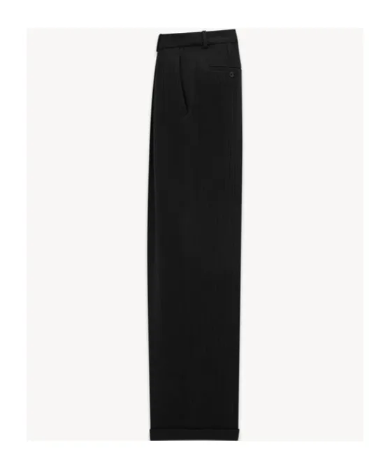 90's Striped High Waist Pants