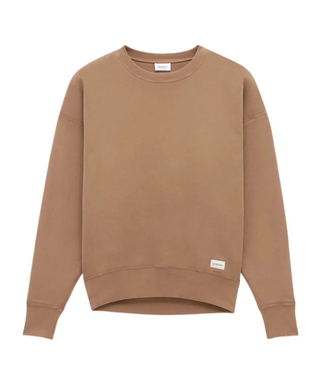 Crewneck Long-Sleeved Sweatshirt