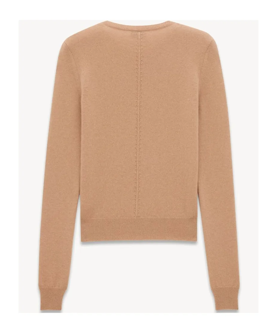 Openwork Crewneck Jumper