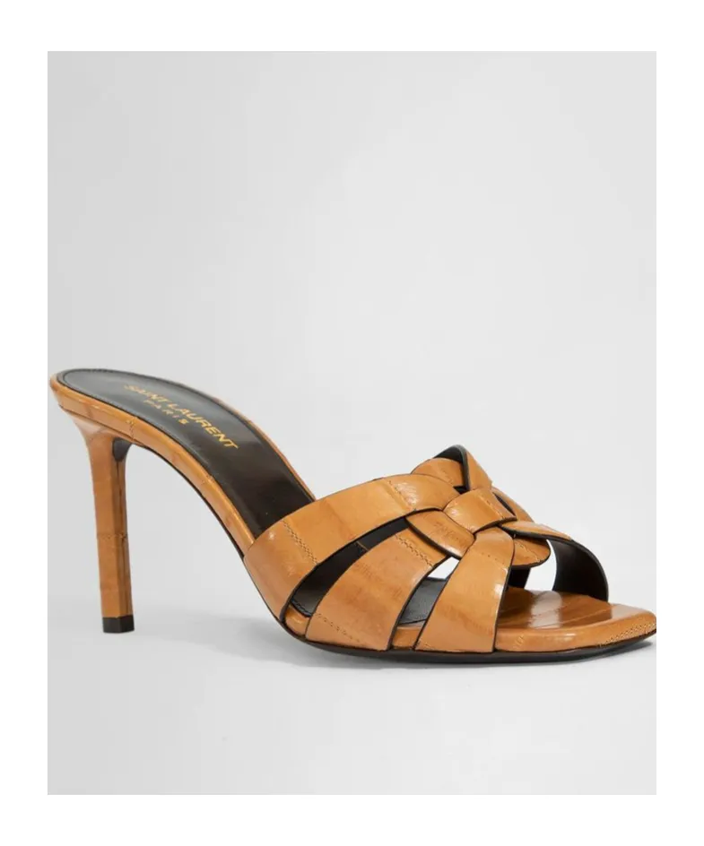 Tribute Square Open Toe Mules
