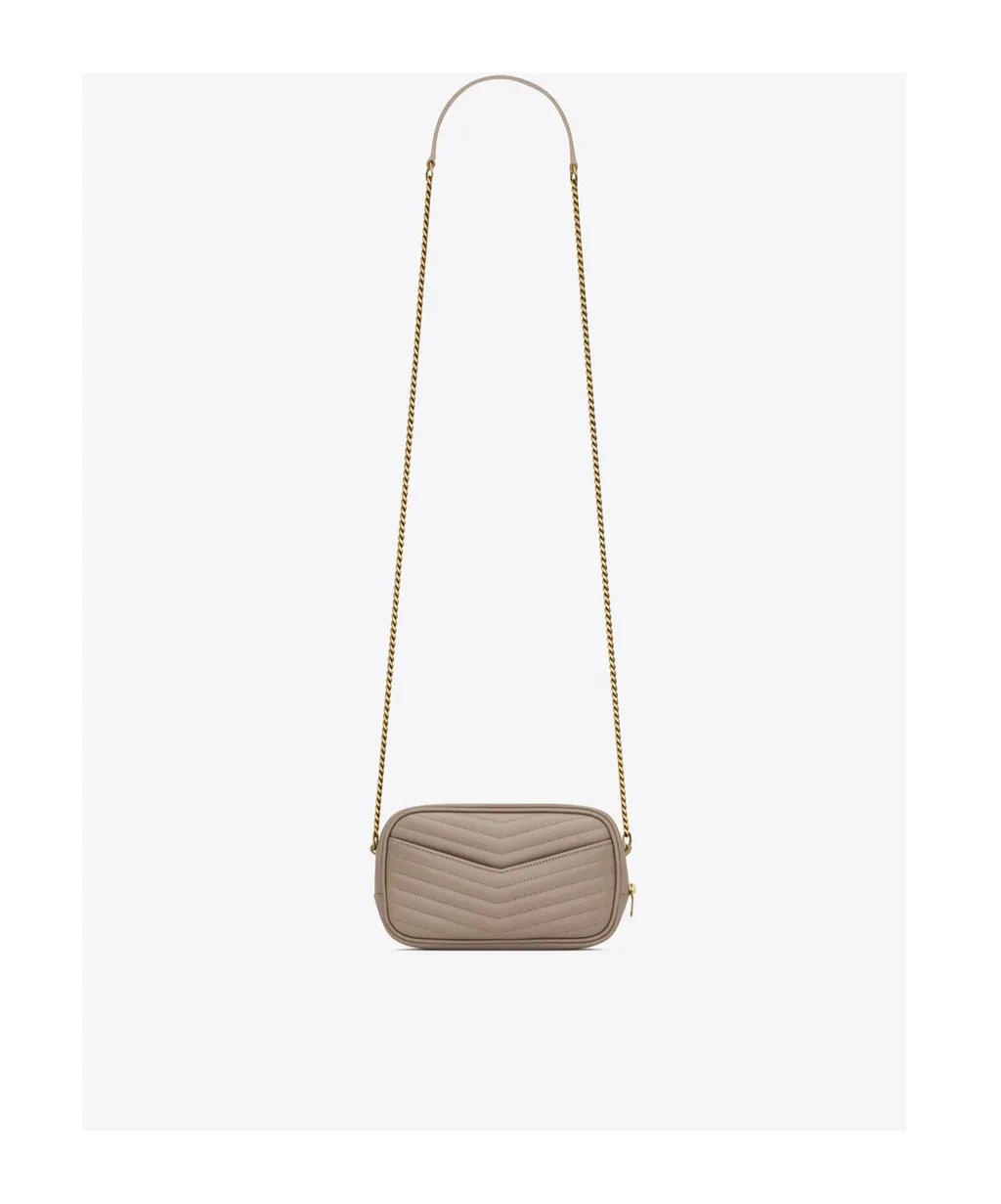 Lou Logo Plaque Mini Shoulder Bag