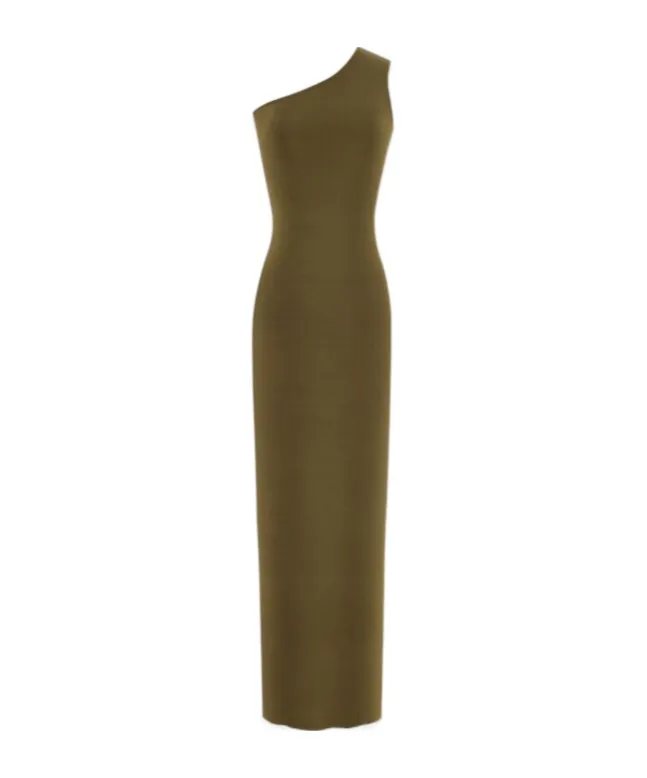 One-Shoulder Maxi Dress