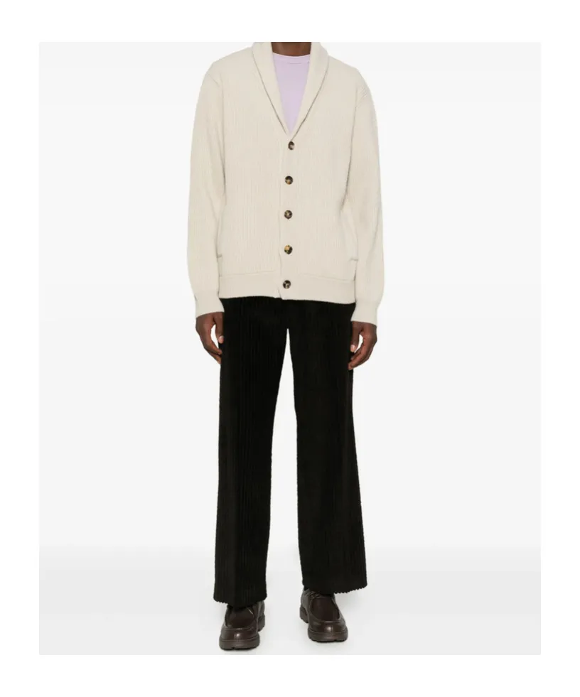 Long-Sleeved Knitted Casual Jacket
