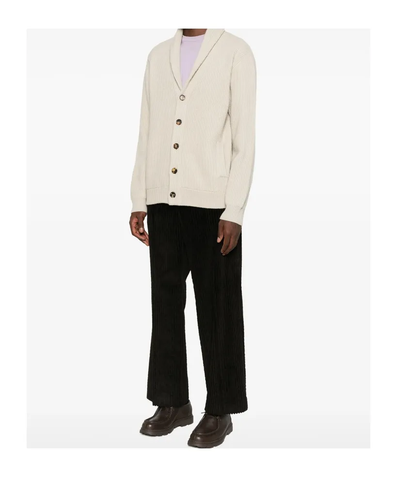 Long-Sleeved Knitted Casual Jacket