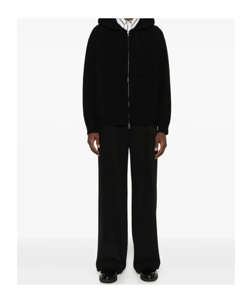 Zip-Up Hooded Sweatshirt