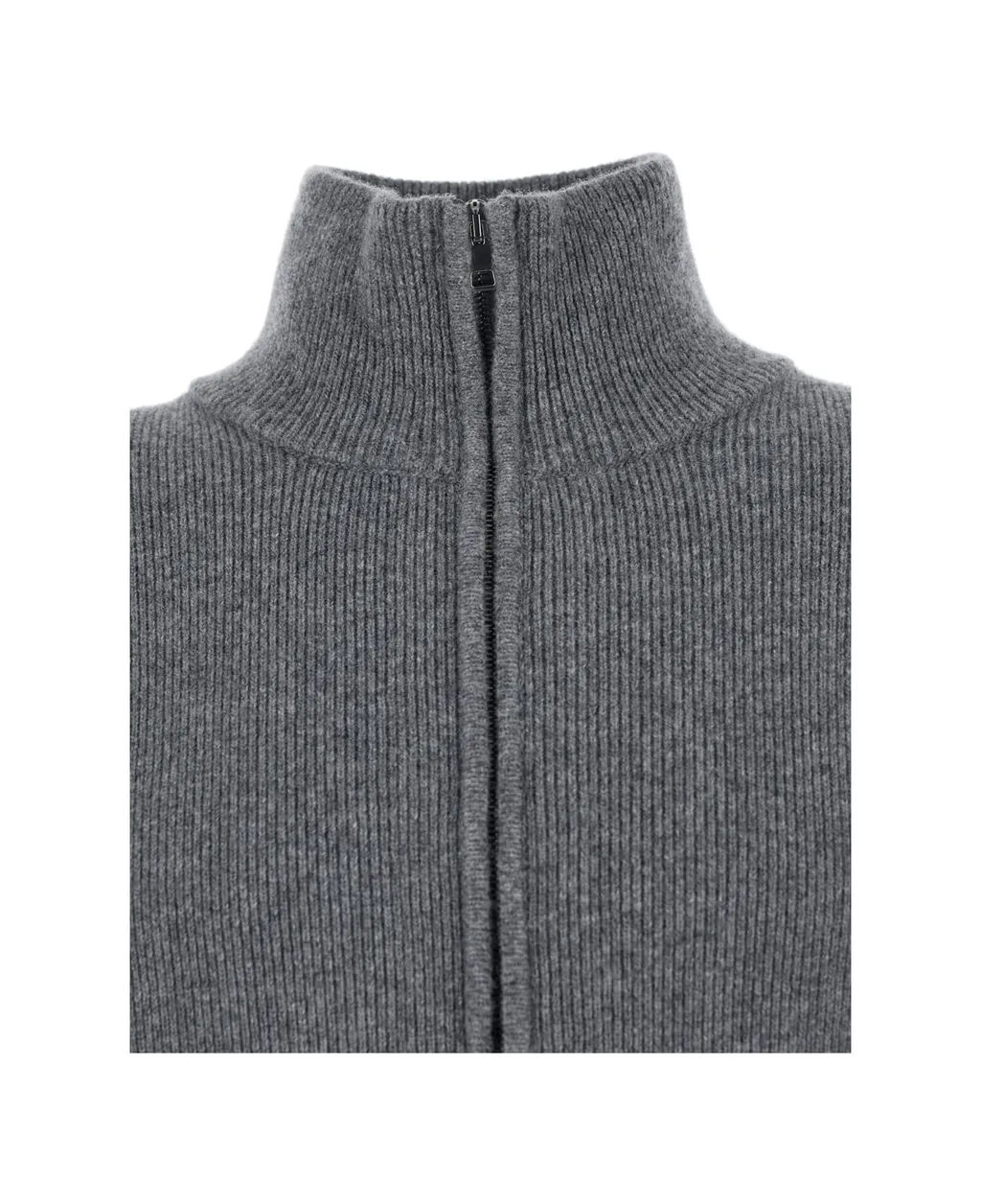 Turtleneck Zip-Up Sweater