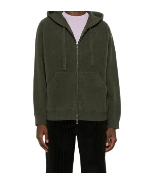 Zip-Up Hooded Sweatshirt
