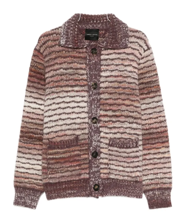 Button Long-Sleeved Sweater
