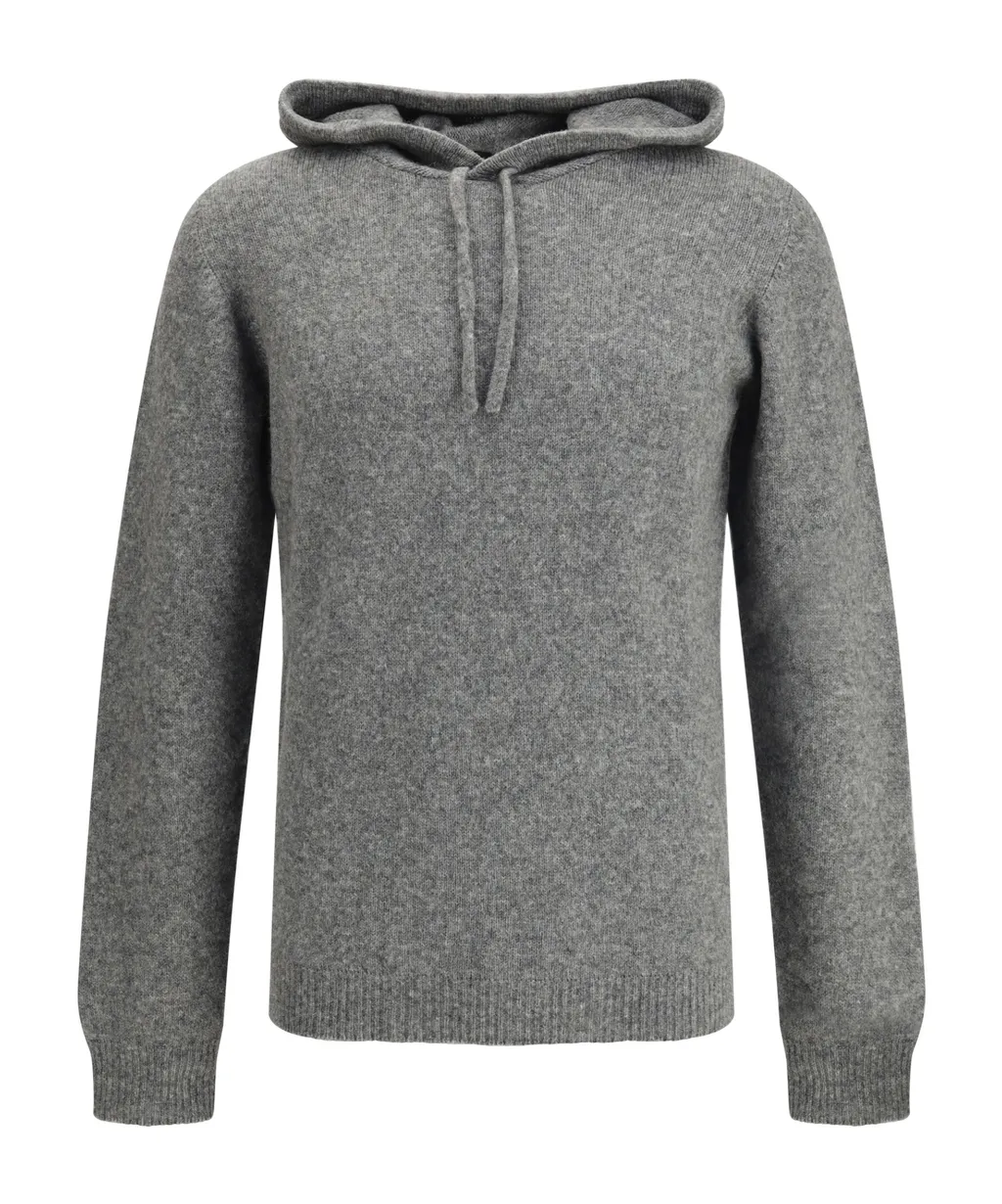 Hooded Wool Sweater