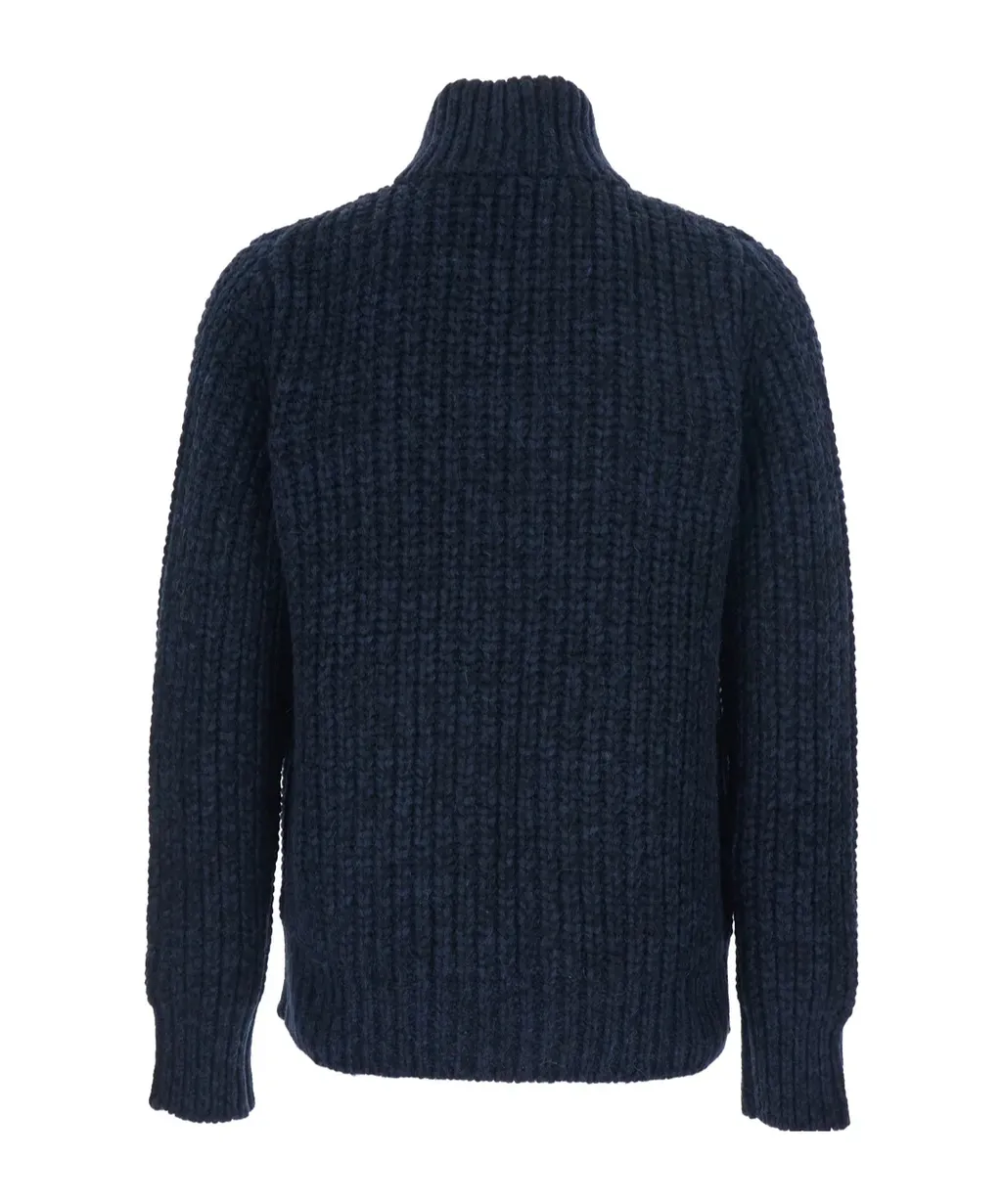 High-Neck Zip Jacket